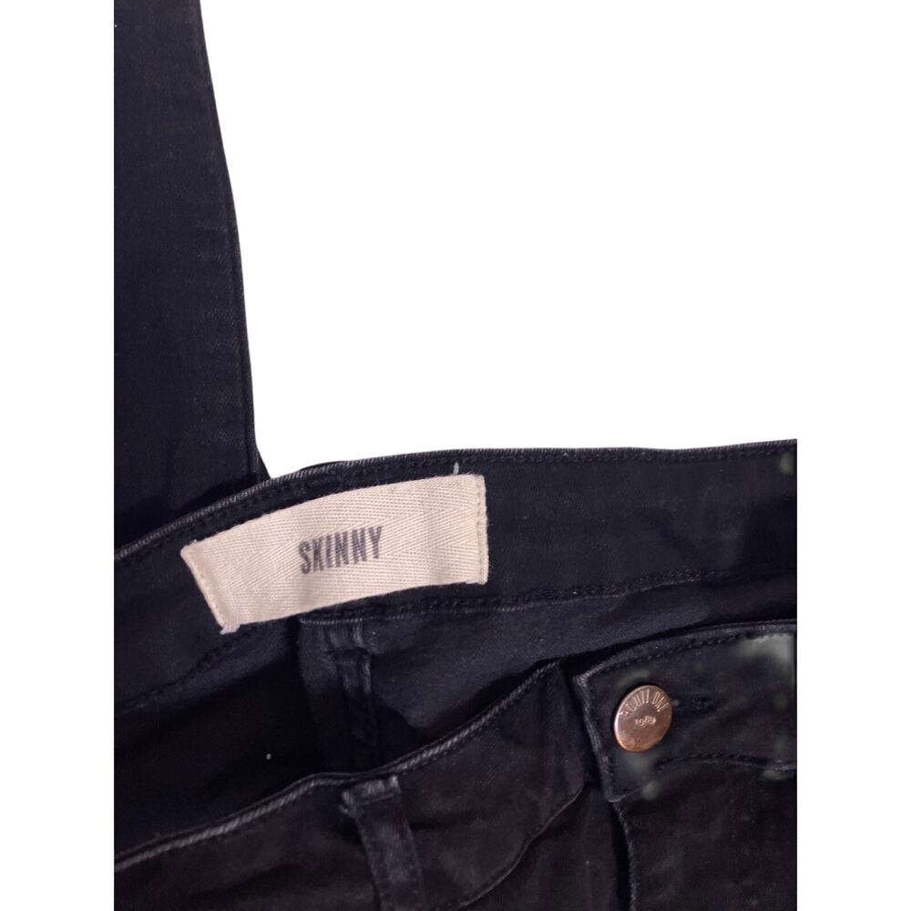 Route One Black Skinny Jeans Womens 32x31 Stretch Denim Pants - Picture 4 of 8
